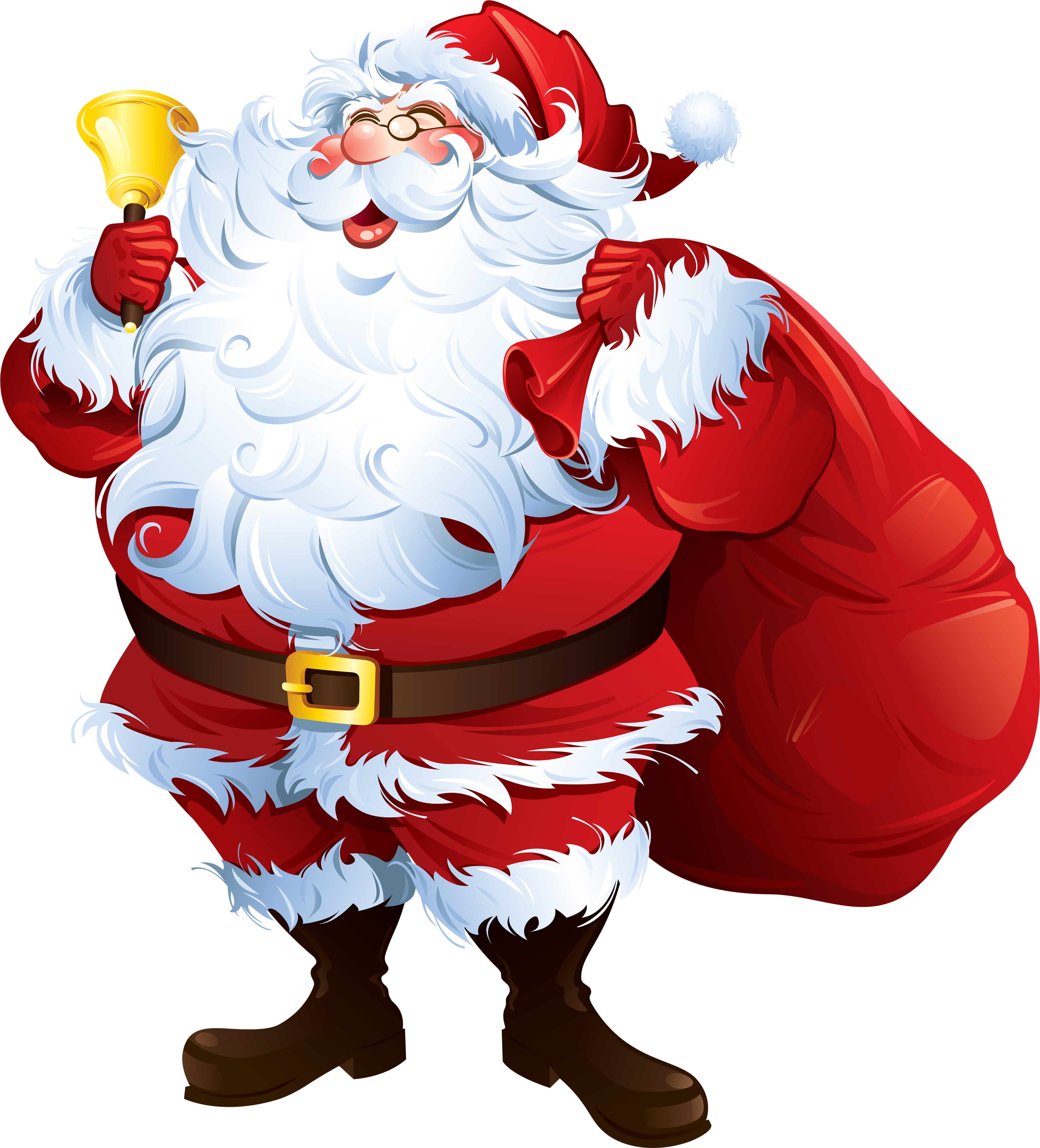 Santa Claus Logo 10 vinyl decal